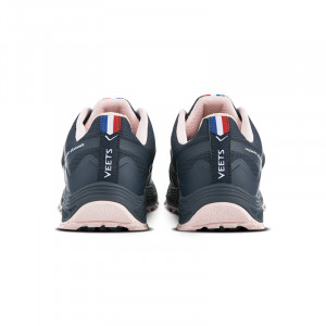 Dos chaussure trail femme Veloce XTR MIF 3 bleu marine-rose